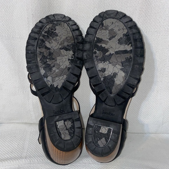 Jambu memory foam heeled sandals sz 8 - Picture 6 of 7